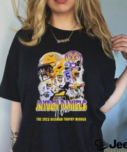 Official Jayden Daniels The 2023 Heisman Trophy Winner T Shirt