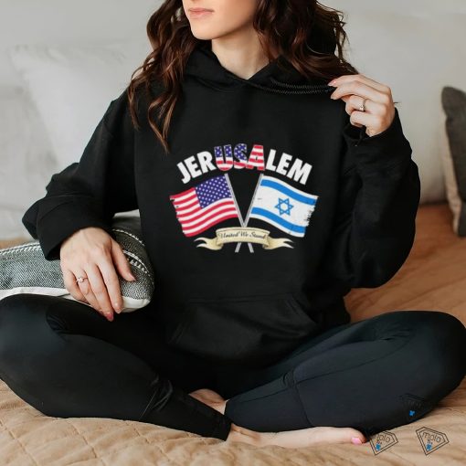 Official JerUSAlem United We Stand USA And Israel  shirt