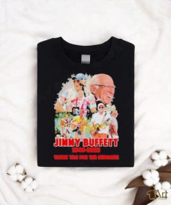 Official Jimmy Buffett 1946 2023 Thank You for the memories signature shirt