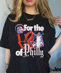 Official Joel Embiid And Tyrese Maxey For The Love Of Philly Shirt