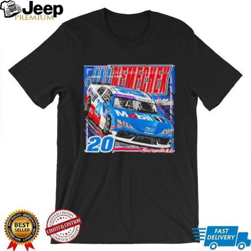 Official John Hunter Nemechek Joe Gibbs Racing Team Collection Mobil 1 Car Shirt