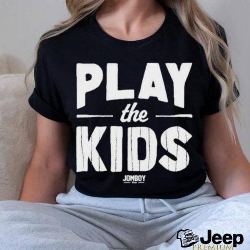 Official Jomboy Media Play The Kids Shirt