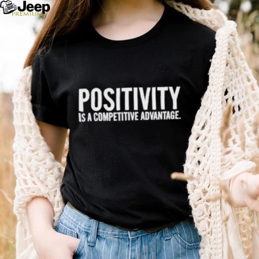 Official Jon Gordon Positivity Is A Competitive Advantage Shirt