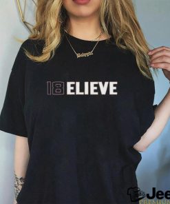 Official Jordan Travis 18 Believe Shirt