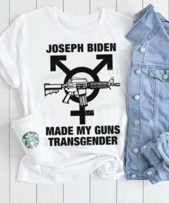 Official Joseph Biden Made My Guns Transgender T Shirt