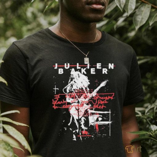 Official Julien Baker Merch Live Flier shirt