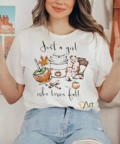 Official Just A Girl Who Loves Fall Shirt