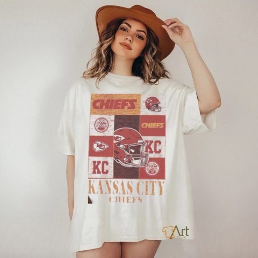 Official Kansas city Chiefs era block shirt