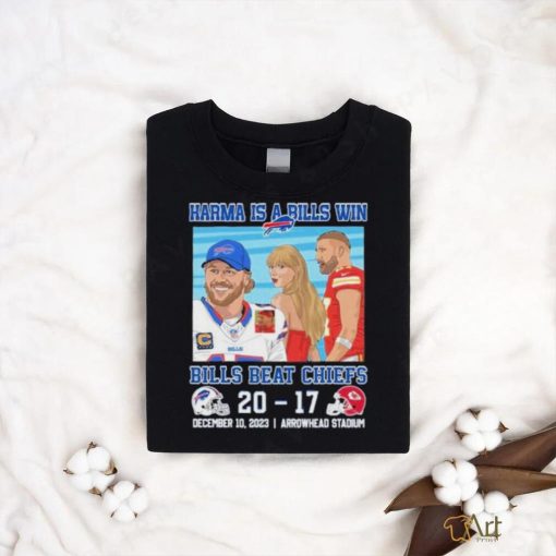 Official Karma Is A Bills Win Buffalo Bills Beat Kansas City Chiefs 20 – 17 December 10, 2023 Arrowhead Stadium T Shirt