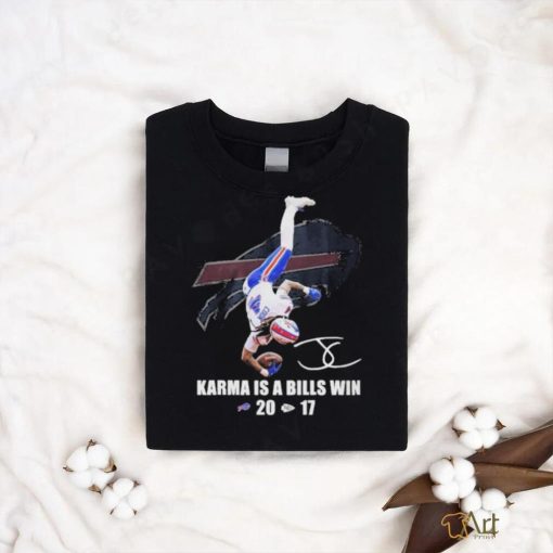 Official Karma Is A Bills Win Buffalo Bills Beat Kansas City Chiefs T Shirt