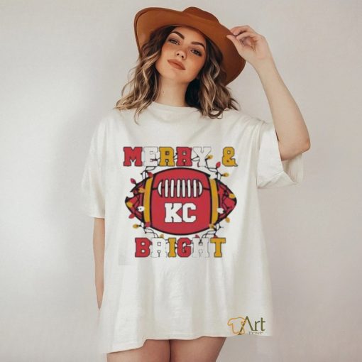 Official Kc Merry And Bright Football 2023 Shirt