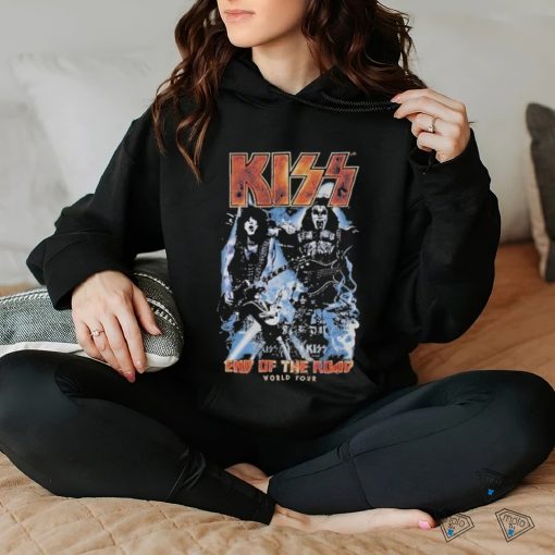 Official Kiss Music Band End Of The Road Tour 2023 The Finals Shirt