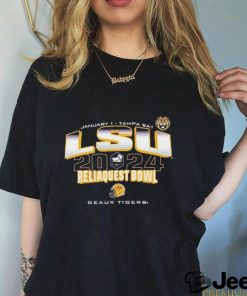 Official LSU Tigers 2024 Reliaquest Bowl Geaux Tigers Shirt