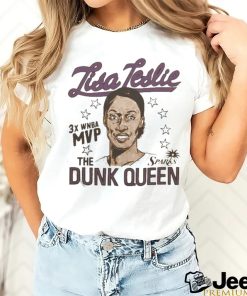 Official La Sparks Lisa Leslie Mvp The Dunk Queen Shirt