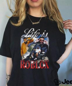 Official Life Is Roblox Dj Khaled shirt