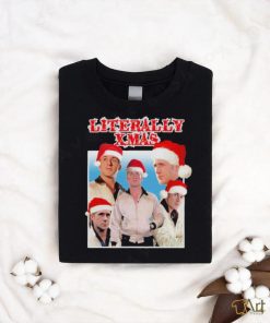 Official Literally Xmas Christmas T Shirt