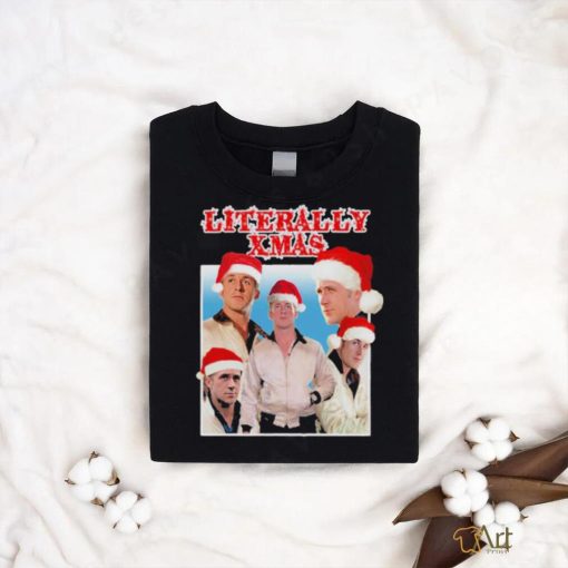 Official Literally Xmas Christmas T Shirt