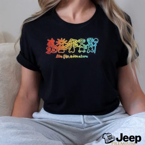 Official Live the adventure parkstop store shirt