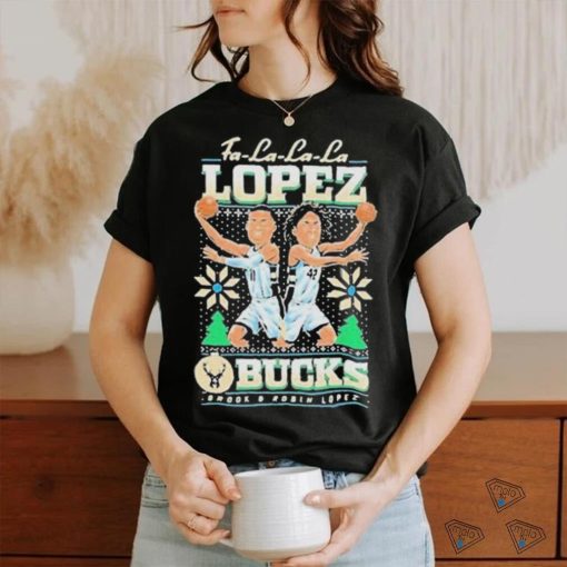 Official Lopez Brothers Brook And Robin Lopez Milwaukee Bucks Shirt