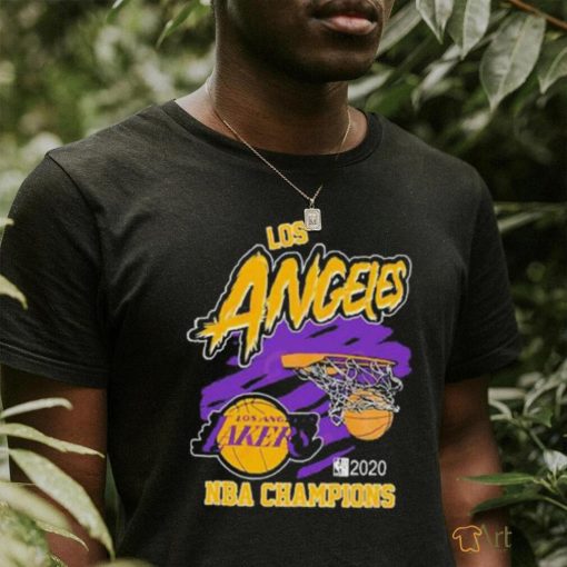 Official Los Angeles Lakers 2020 NBA Champions T Shirt