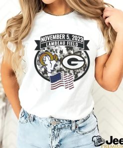 Official Los Angeles Rams And Green Bay Packers Gameday November 5 2023 T Shirt