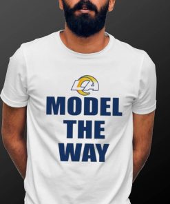 Official Los Angeles Rams Model The Way Shirt