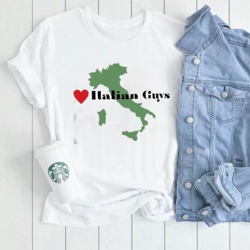 Official Love Italian Guys Shirt