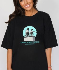 Official Love Manchester Ink Link Shop Canal Street Stacks Tee