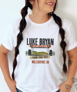 Official Luke Bryan Farm Tour 2023 Millersport, OH Shirt