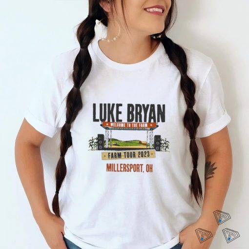 Official Luke Bryan Farm Tour 2023 Millersport, OH Shirt