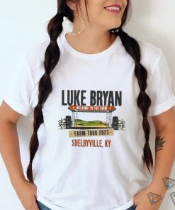 Official Luke Bryan September 14 Shelbyville, Ky Farm Tour Shirt