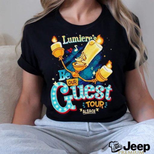 Official Lumiere Be Our Guest Tour Shirt