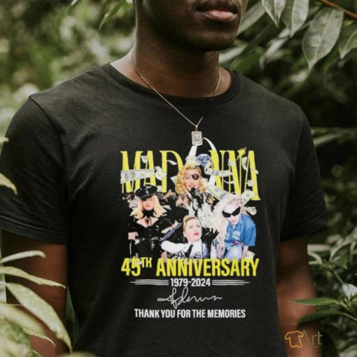 Official Madonna 45th Anniversary Memories Shirt