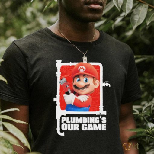 Official Mario Plumbing’s Our Game Shirt