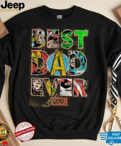 Official Marvel Best Dad Ever T Shirt