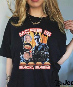 Official Mcrib Is Back Baby Shirt