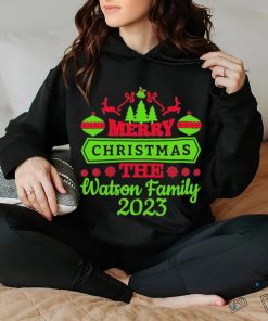 Official Merry Christmas The Watson Family 2023 Shirt