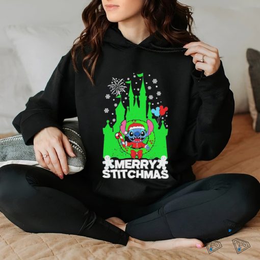 Official Merry Stitchmas Christmas Tee Shirt