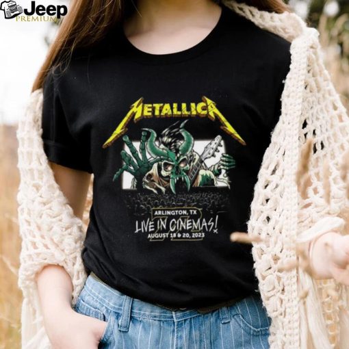 Official Metallica Live From Arlington 2023 Shirt