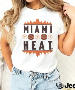 Official Miami Heat Holiday Ugly Christmas Shirt