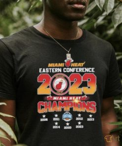 Official Miami Heat Nhl 2023 Eastern Conference Champions Shirt