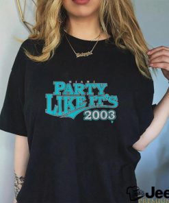 Official Miami Party Like It’s 2003 Shirt