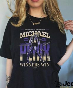 Official Michael Penix 2023 Jr Winners Win Burst Shirt