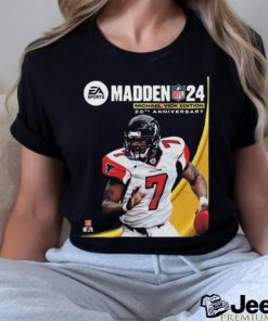 Official Michael Vick Edition 20th Anniversary On The NFL Madden 24 Cover Athlete With Season Shirt