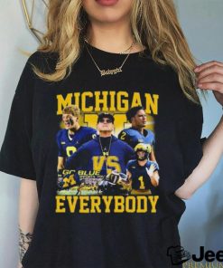 Official Michigan Wolverines 2023 Go Blue Everybody Shirt