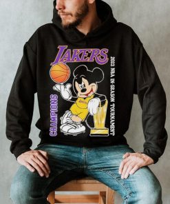 Official Mickey Mouse Los Angeles Lakers 2023 NBA In Season Tournament Champions Shirt