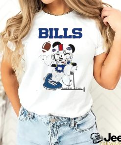 Official Mickey mouse Buffalo Bills disney super bowl Football T shirt