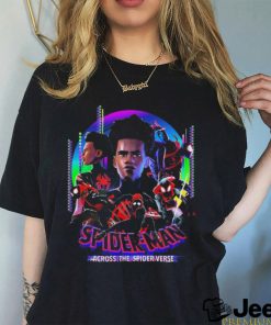 Official Miles spider man across the spider verse shirt