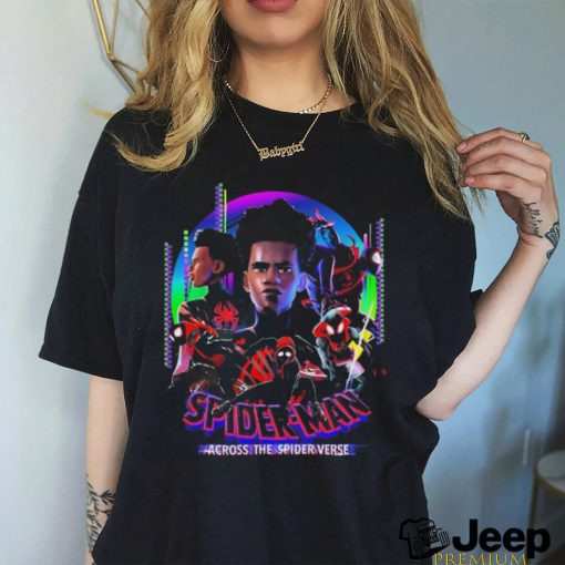 Official Miles spider man across the spider verse shirt