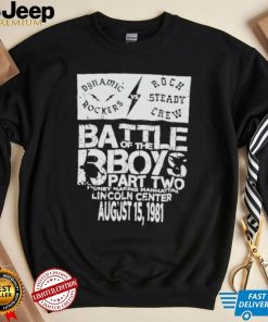 Official Mitchell & Ness Unisex 50th Anniversary of Hip Hop Battle of the B Boys T Shirt